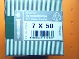 TORNILLO ALLEN 7 X 50 ENSAMBLAR ZINCADO