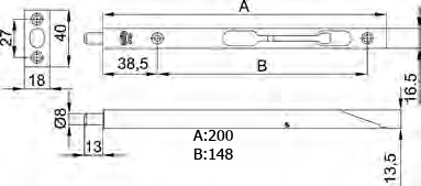PASADOR 401-200 LATONADO
