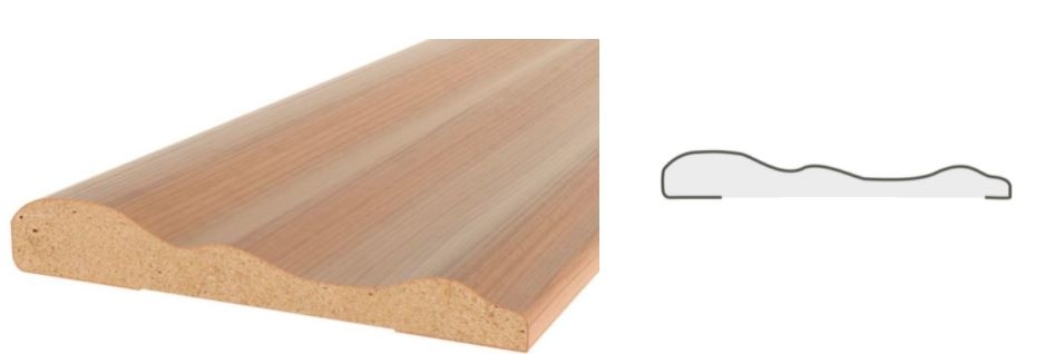 MOLDURA SAPELY   9x12 DM CRUDO 2.20 MTS.