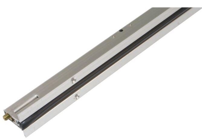 BURLETE 1-1000 ALUMINIO INOX.