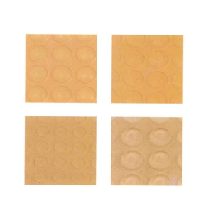 TOPE SILICONA LAGRIMA AHDESIVA 10x3 (50und)