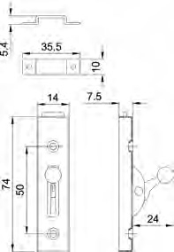 PASADOR 425-75 LATONADO