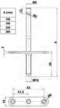 SOPORTE OCULTO 20-190 BICRO