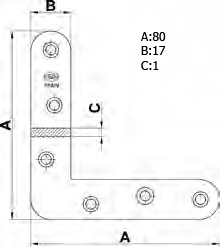 ESCUADRA 2 - 80 BRICOMATADA