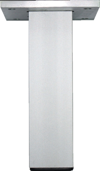 PATA COCINA ALUMINIO CUADRADA 12 CM
