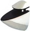 SOPORTE LEJA AGUILA 41 CROMO