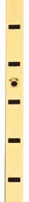 CREMALLERA 4000-200 ALUM ORO