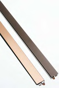 BURLETE 3-820 ALUMINIO ROBLE