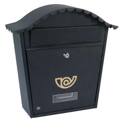 BUZON JARDIN 1 NEGRO