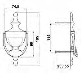 LLAMADOR ALDABA 1-L LATON