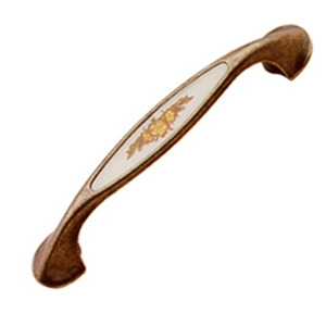 TIRADOR 67626 CUERO MATE 96MM NESU