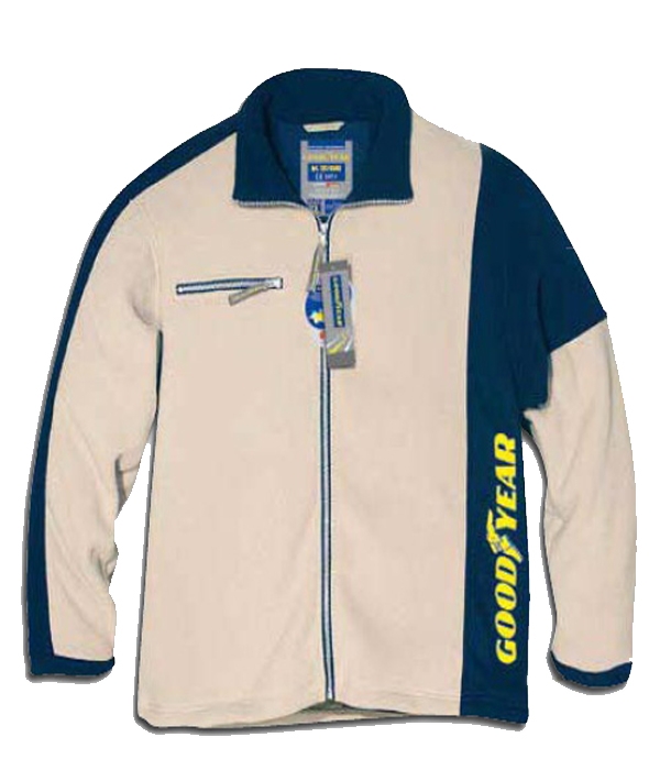 PARKA POLAR GOOD-YEAR BEIG-AZUL 137/0343