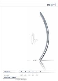 MANILLON 6114-MIAMI INOX NULA 600MM