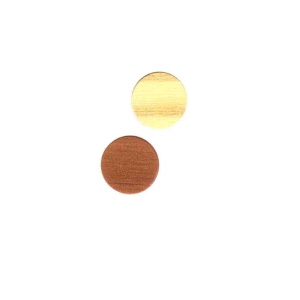 TAPON ADHESIVO DIAM.25 BLANCO  (12 UNID)