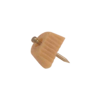 SOPORTE ESTANTE CON CLAVO BEIGE