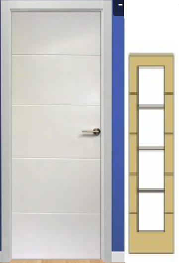 PU EBRO 4V BLANCO 203x60½x35