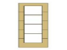 PU TAJO 4V BLANCO 203x42½x35
