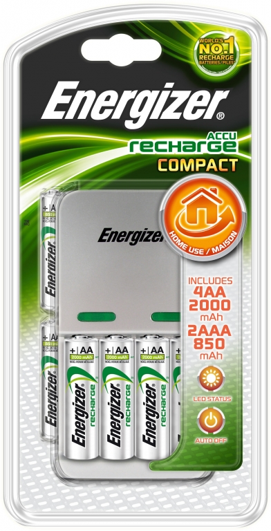 CARGADOR PILAS RECAR.C/4AA-2AAA