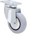 RUEDA ALEX 1-0163 GOMA GRIS GIRA.C/BASE