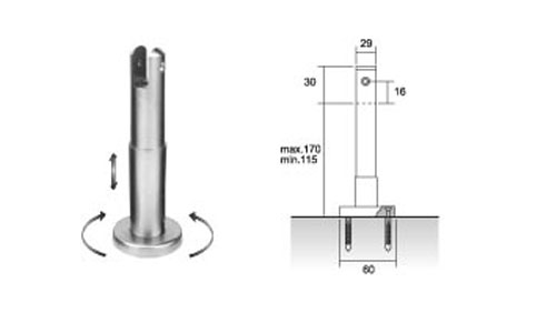 MAMPARA VARIETY PIE 13.5 A.INOX 26504