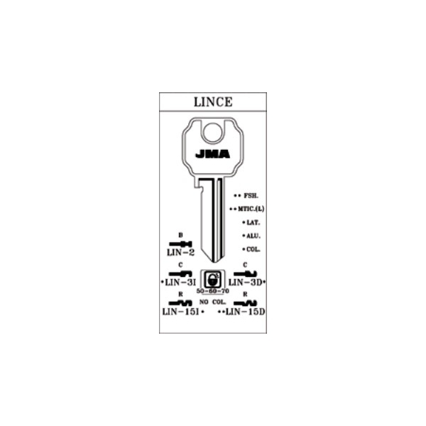 LLAVE LIN-15D ACERO-A
