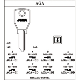 LLAVE AGA-5I ACERO-B