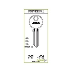 LLAVE U-5I ACERO-B
