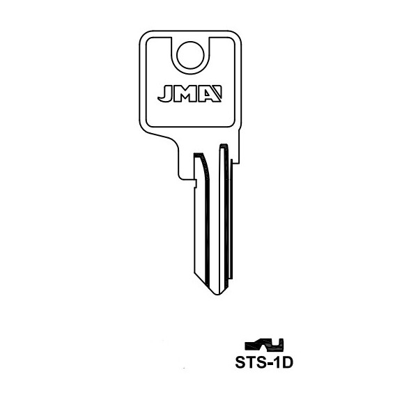 LLAVE STS-1D ACERO-B