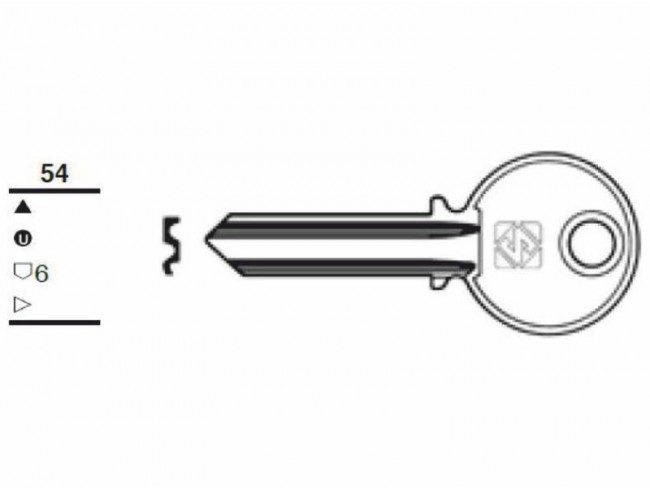 LLAVE AZ-2I ACERO-B