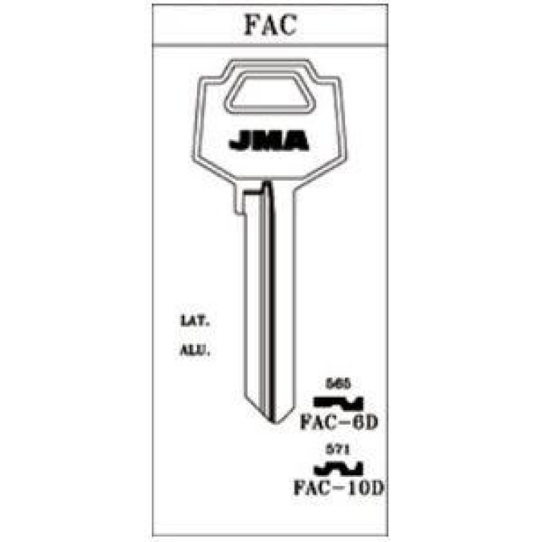 LLAVE FAC-10D ACERO-B