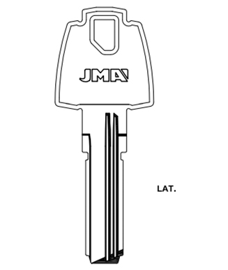 LLAVE SEGURIDAD TE-T62 LATON