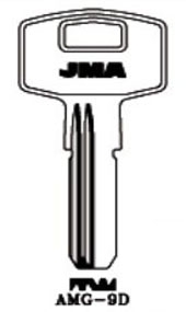 LLAVE SEGURIDAD AMG-9D LATON