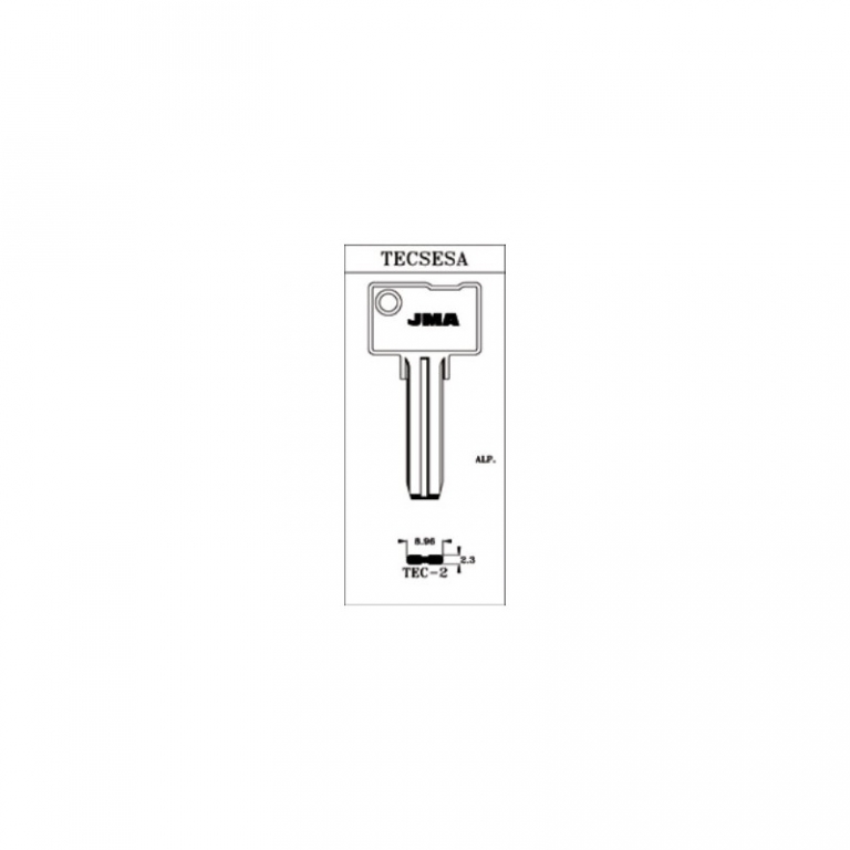 LLAVE SEGURIDAD TEC-2 ALPACA