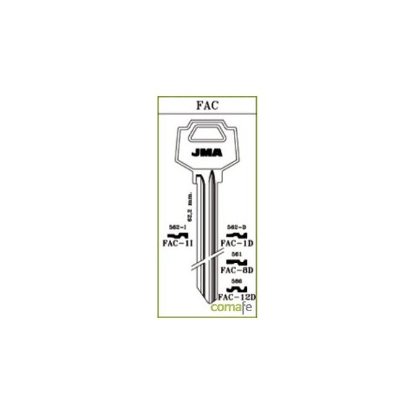 LLAVE FAC-12D ACERO-C