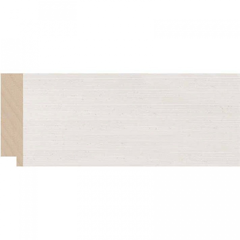 MOLDURA PLANA-16x5 MEL.BLANCO 2.43