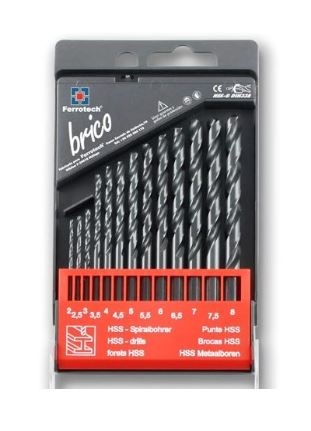 ESTUCHE BROCAS HSS FERROTECH 13pz2-8 26532