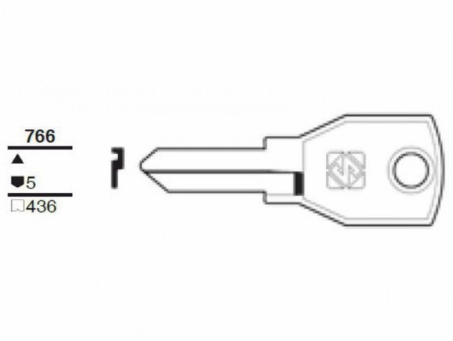 LLAVE AGA-5D ACERO-B