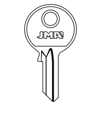 LLAVE DOM-18D ACERO-C