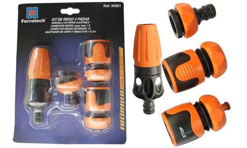 RIEGO KIT BOQUI.+CONECT ½ Y RED 24330 FERROTECH