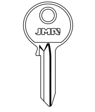 LLAVE DOM-14D ACERO-B