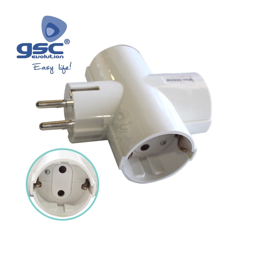 ADAPTADOR TRIPLE SUCKO INTER.BAQU.0200601