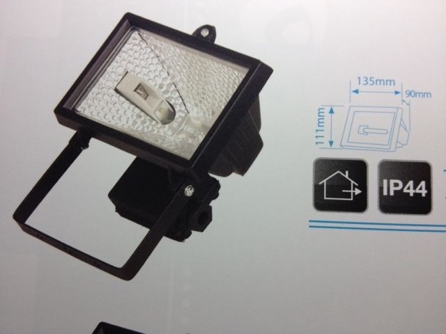 FOCO HALOGENO 150W C/SOP.NEGR.GSC 0700139