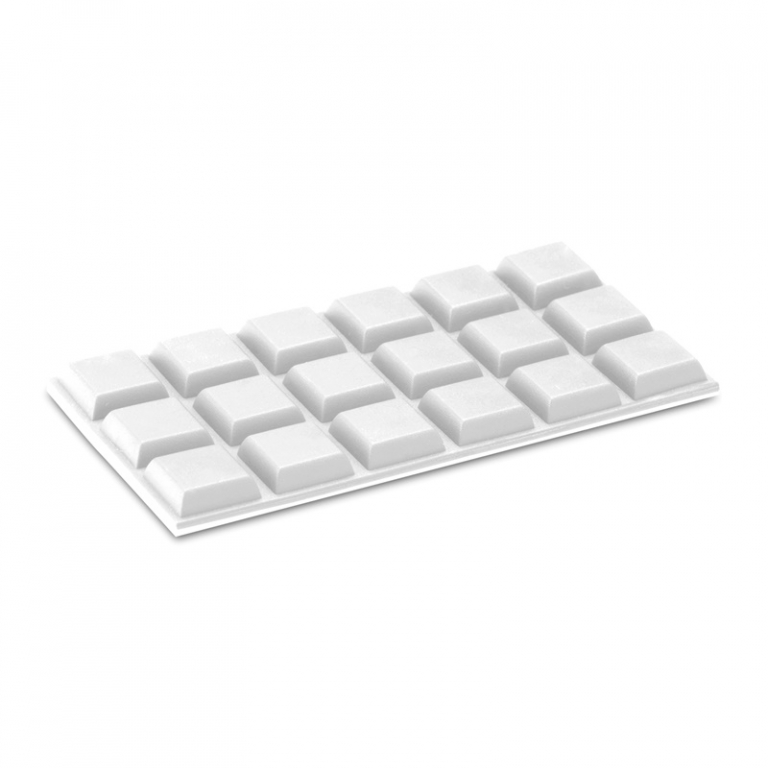 TOPE SILICONA 8 MM BLISTER 24 UND INOXFIX