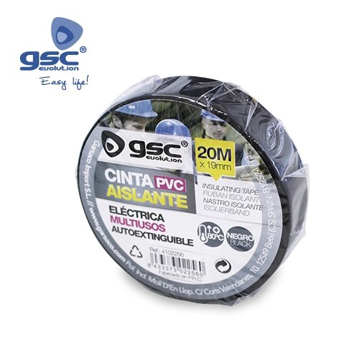 CINTA AISLANTE 20 MTR.ELECTRI.NEGRA 4102256