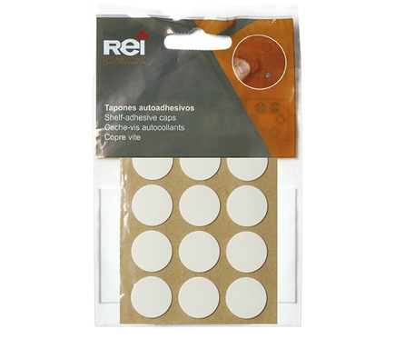 TAPON ADHESIVO DIAM.13 BLANCO PINTABLE