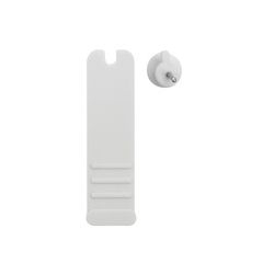 COLGADOR PARED 3002 BLANCO INOXFIX