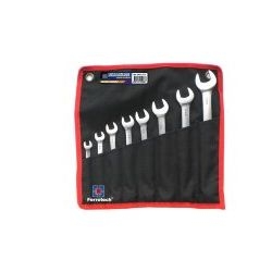 JUEGO LLAVES FIJAS 10PZ BOLSA FERROTECH 24011