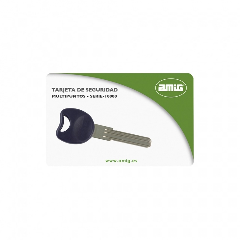 LLAVE SEGURIDAD AMIG-10080 LATON NIQ