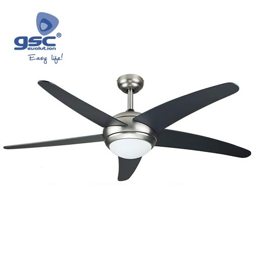 VENTILADOR TECHO/MANDO 5 ASPAS 60W.5000714