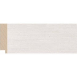 MOLDURA PLANA-32x5 MEL.BLANCO 2.43